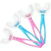 Дитяча зубна U-подібна щітка (рожева та блакитна)