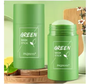 Маска GREEN MASK Маска-стік для обличчя з глиною та зеленим чаєм / Глиняна маска для глибокого очищення та звуження пор