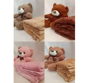 Ведмідь-подушка (бежевий коричневі)